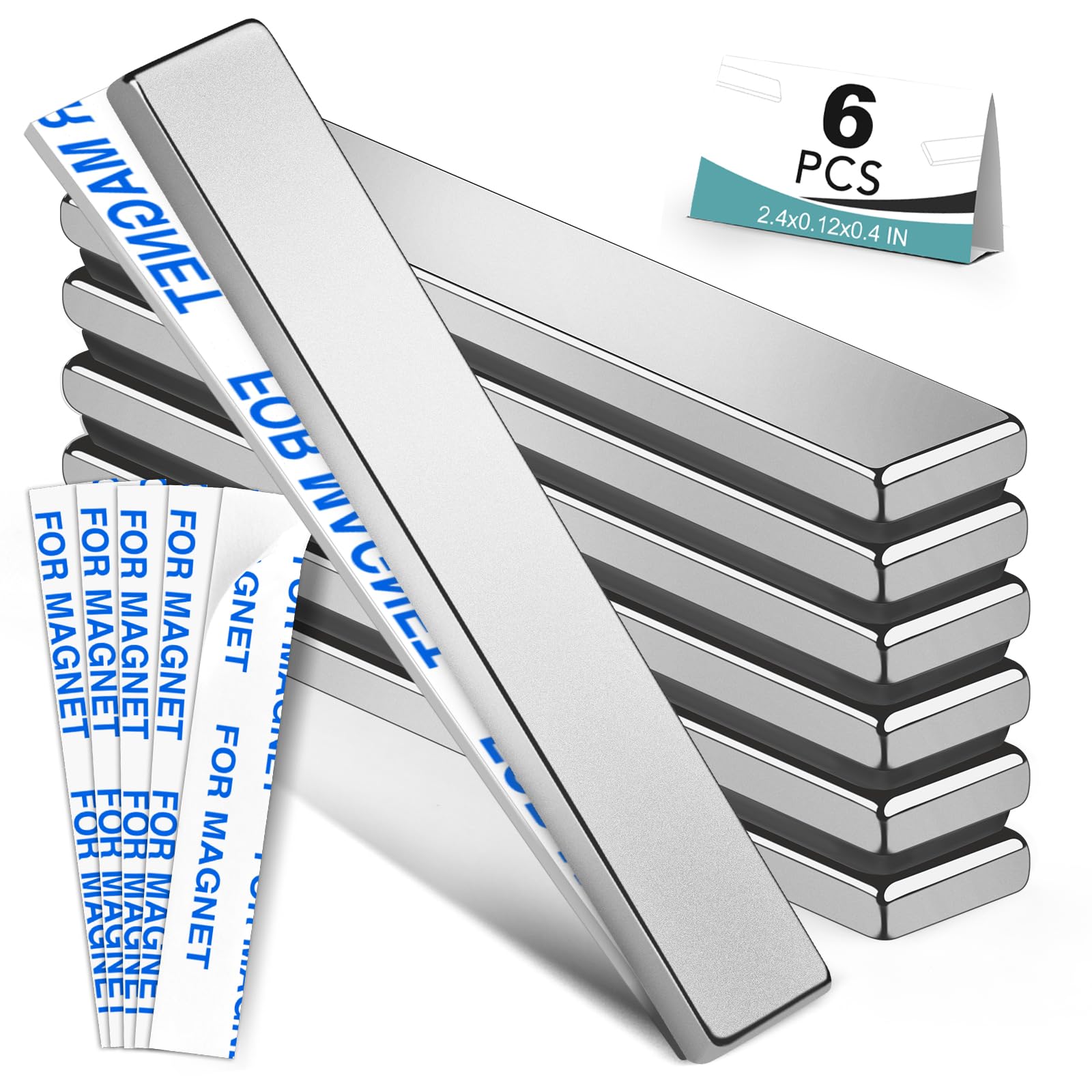 BEST CHOICE MAGNETS 12 Pack Strong Neodymium Bar Magnets, 60 x 10 x 3 mm — Amazon image 9