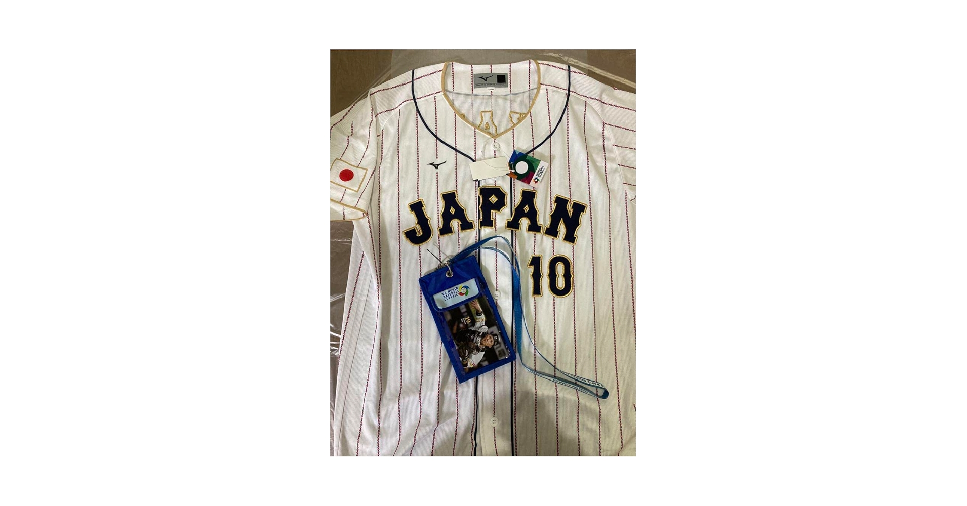 Amazon.co.jp: 甲斐拓也 WBC ユニフォーム XOサイズ 侍ジャパン