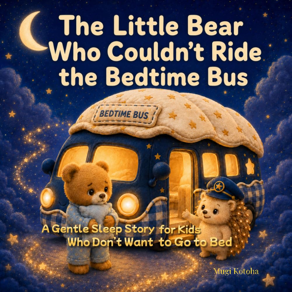 The Little Bear Who Couldn’t Ride the Bedtime Bus: A Gentle Sleep Story for Kids Who Don’t Want to Go to Bed