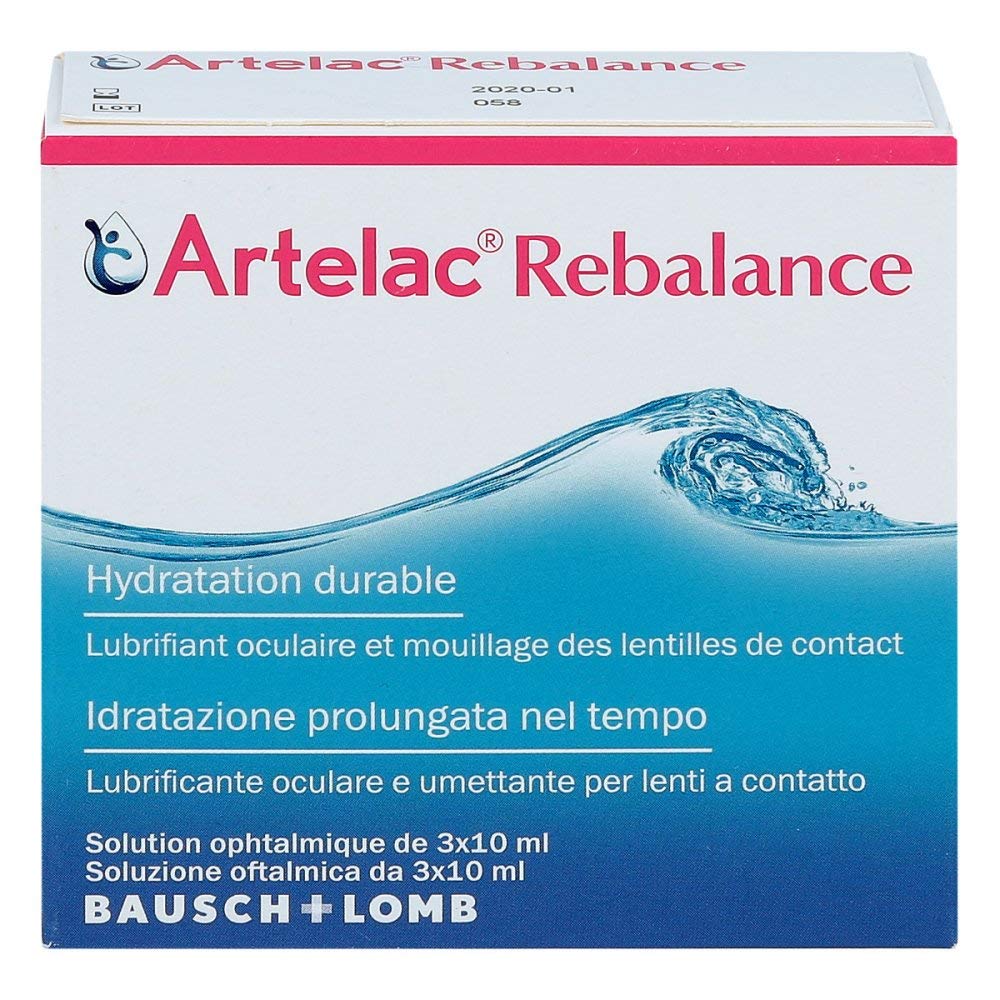 ARTELAC Rebalance Augentropfen 3X10 ml