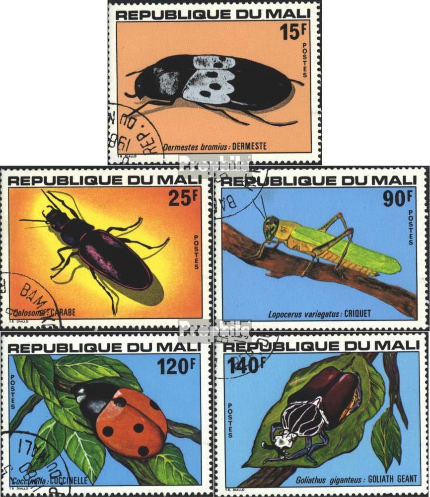 Prophila Collection Mali 648-652 (complète.édition) oblitéré 1978 Insectes (Timbres pour Les collectionneurs) Invertébrés Autres (Insectes, escargots, Abeilles Prophila Collection Mali 648-652 (complète.édition) oblitéré 1978 Insectes (Timbres pour Les collectionneurs) Invertébrés Autres (Insectes, escargots, Abeilles