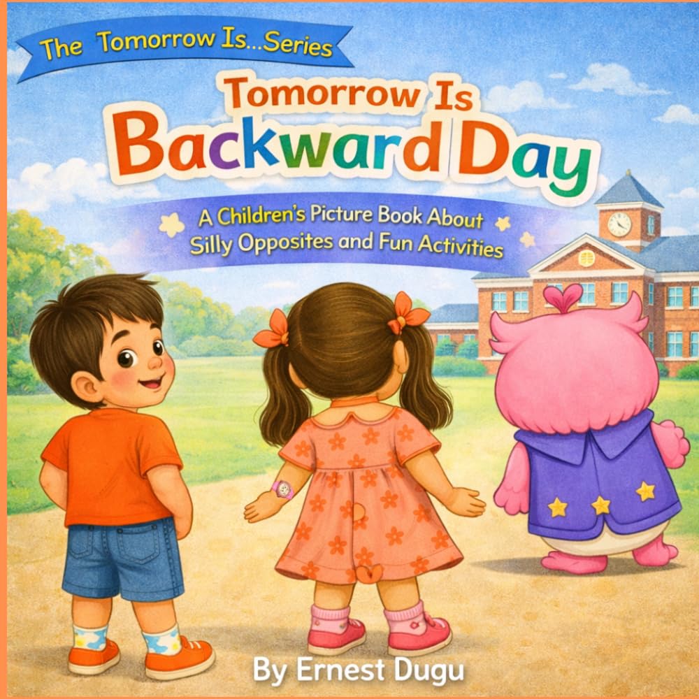 Tomorrow is Backward Day: A Children's Picture Book About Silly Opposites and Fun Activities (The Tomorrow Is… Series)