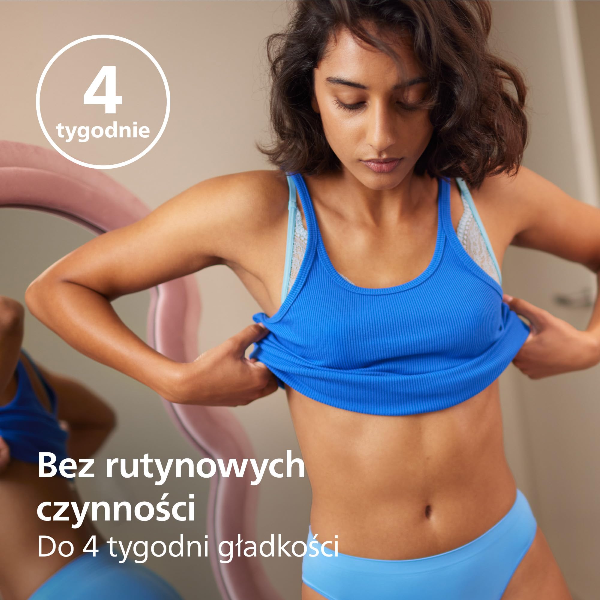 Philips Depilator serii 2000, depilator przewodowy do nóg, urządzenie do usuwania włosów dla kobiet, model BRE229/00