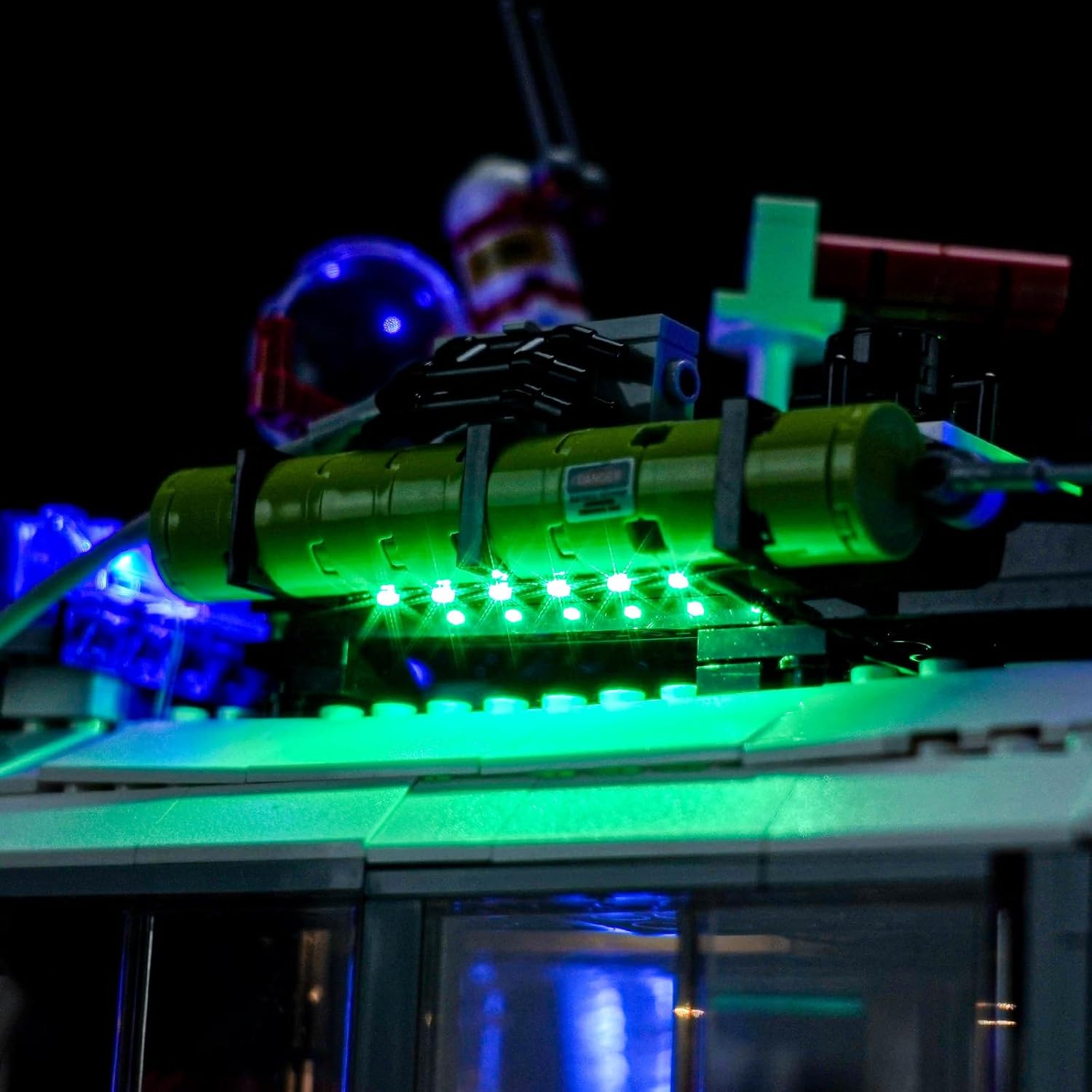Lighting kit Compatible with Lego 10274 Ghostbusters ECTO-1 Icons - No Model Only Light, LED Accessories Compatible with Lego 10274 Ghostbusters Car (Customized Version)