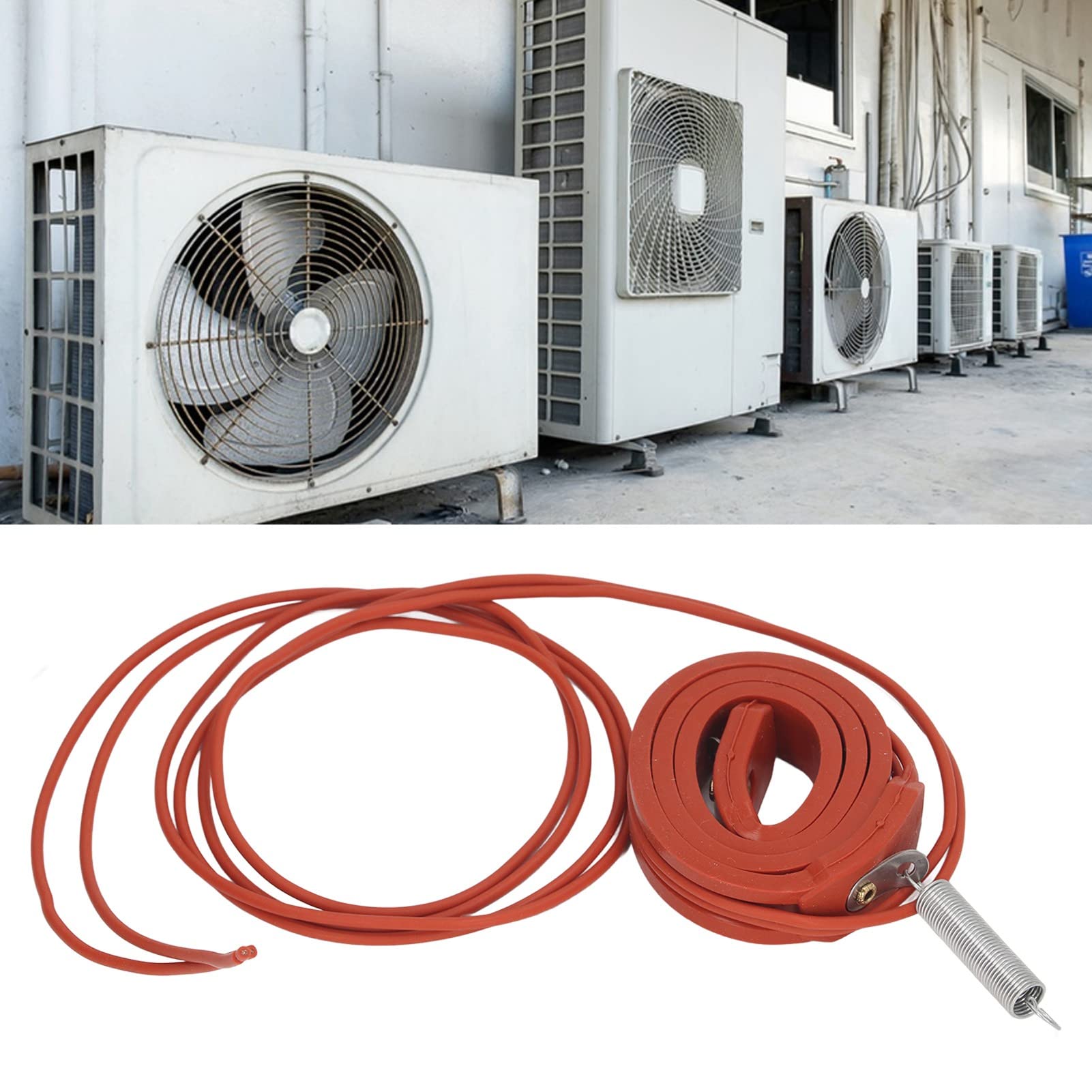 30W AC220V Rurowy Przewód Grzejny Ochrona Przed Zamarzaniem Samoregulująca Taśma Grzejna
