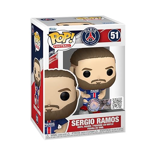 Funko Pop! Football: Paris Saint-Germain - Sergio Ramos