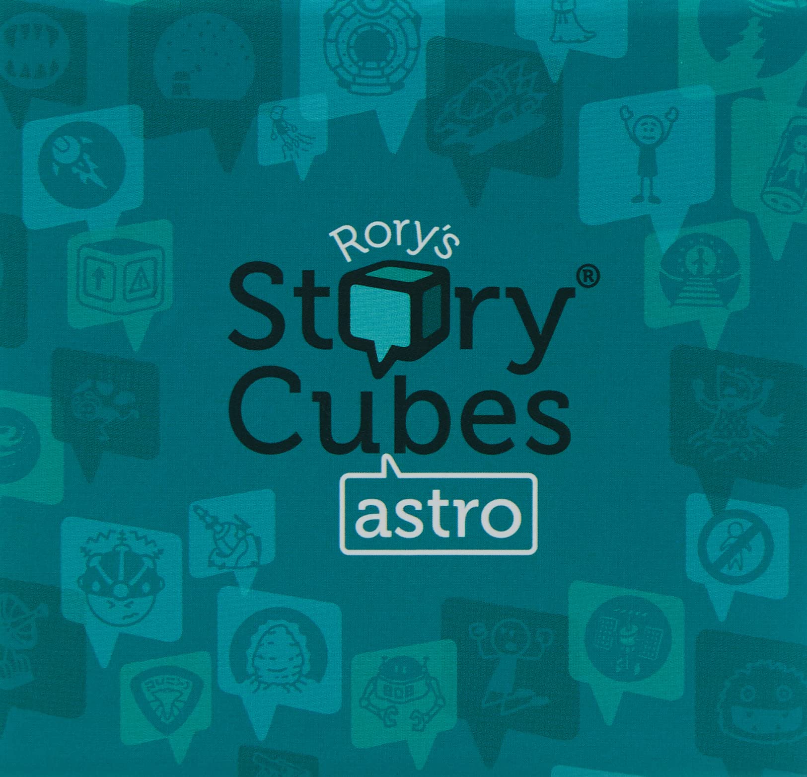 Asmodee Italia, Rory's Story Cubes Astro (Ottanio), Gioco di Dadi per Creare Storie, Edizione in Italiano, 8085