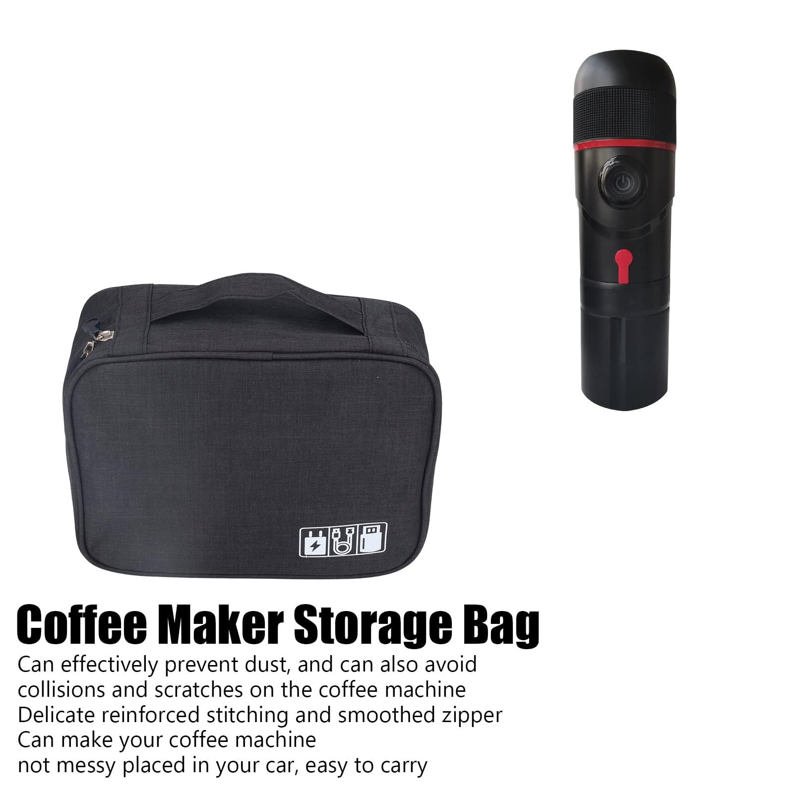 Borsa per il trasporto della macchina del caffè, borsa portatile di stoccaggio della macchina del caffè