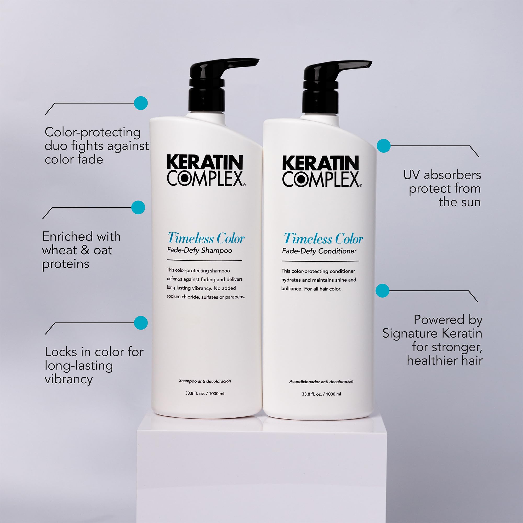 Keratin Complex Timeless Color Fade-Defy Shampoo