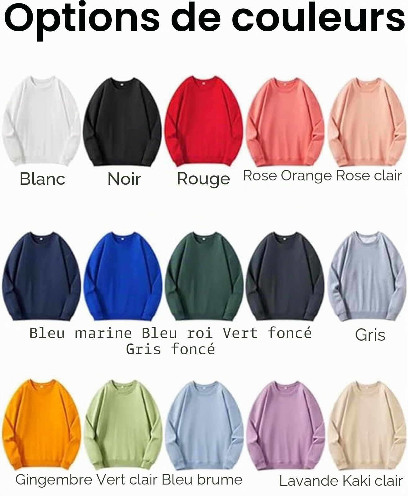 Sweat-shirt brodé Mama personnalisé, col rond Mama personnalisé avec noms d'enfants, chemise maman personnalisée pour femme, cadeau pour maman, grand-mère, cadeau d'anniversaire fête des