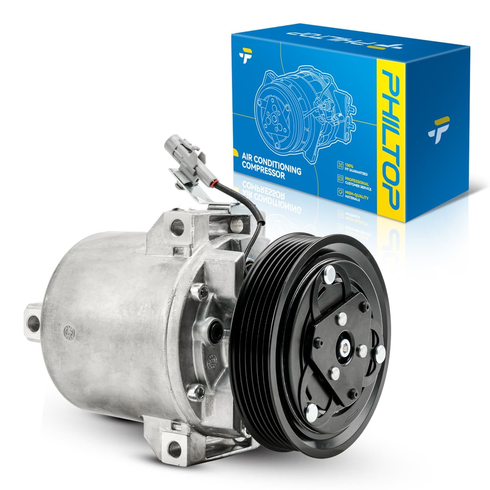 PHILTOP 58800 NEW AC Compressor for Mirage 2014-2022, Mirage G4 2017-2022