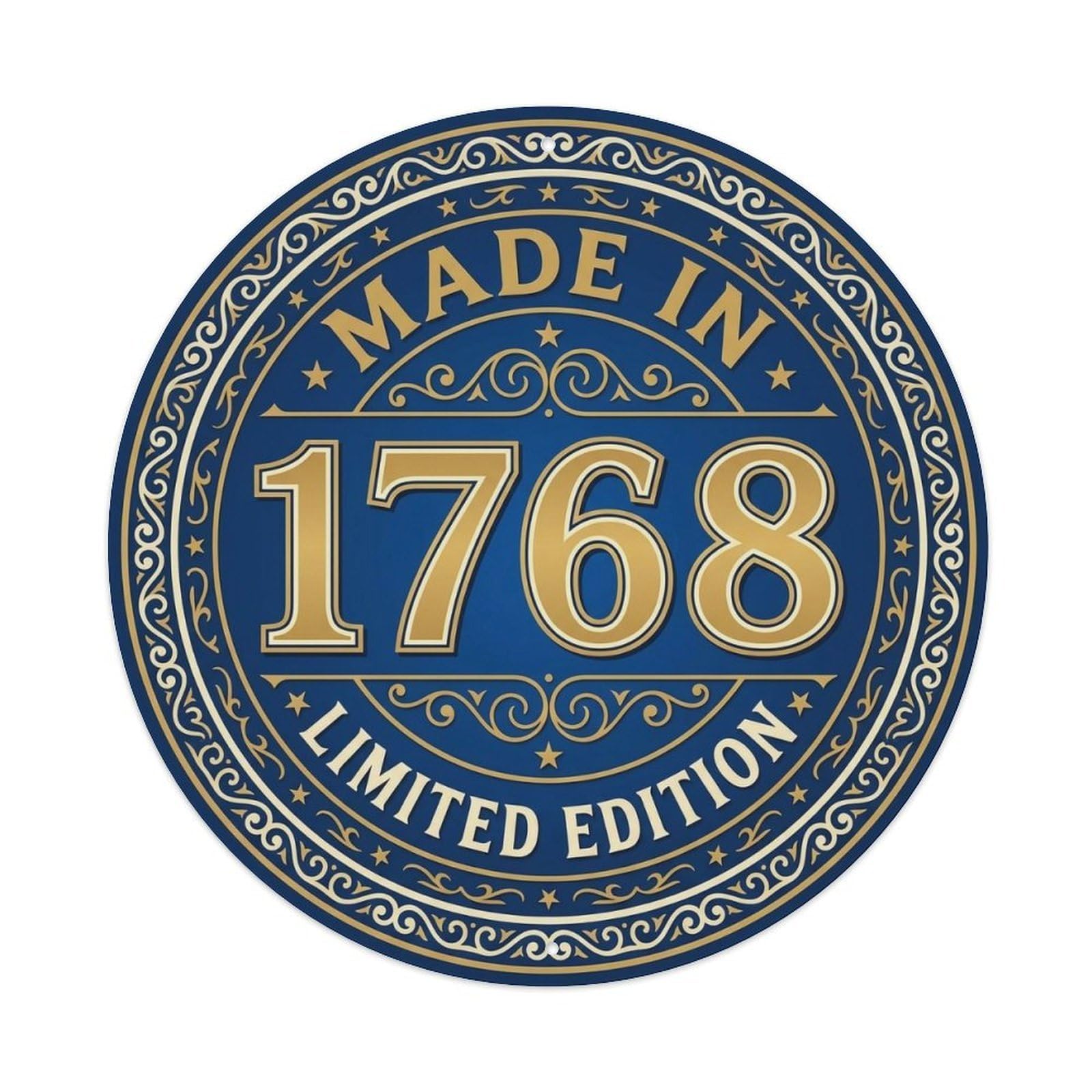 Okahys 8X8inch(20X20cm) Made In 1768 Limited Edition Metal Tin Sign