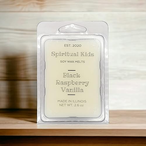 Miniatura 2 de Black Raspberry Vanilla Soy Wax Melts (2) 2.6oz 6 cubes Hand Poured with FragrantEssential Oils! Fruit Wax Melts Birthday Gift Christmas Gift