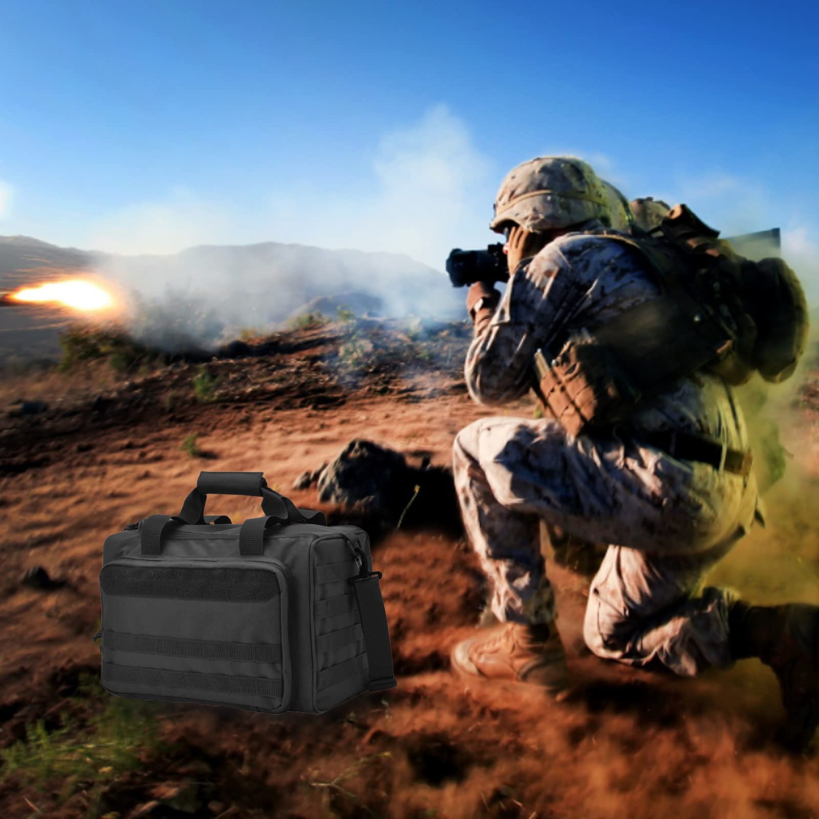 Sac d'arme Tactique Multifonctionnel étanche pour Chasse et Sport