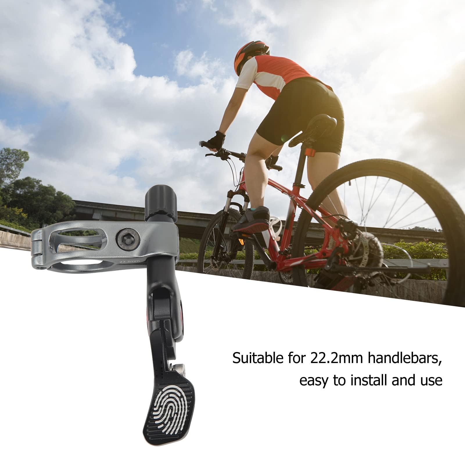 Alomejor Vélo Tige de Selle Fil Télécommande Compte-Gouttes Sièges Tube Interrupteur Accessoire de Remplacement