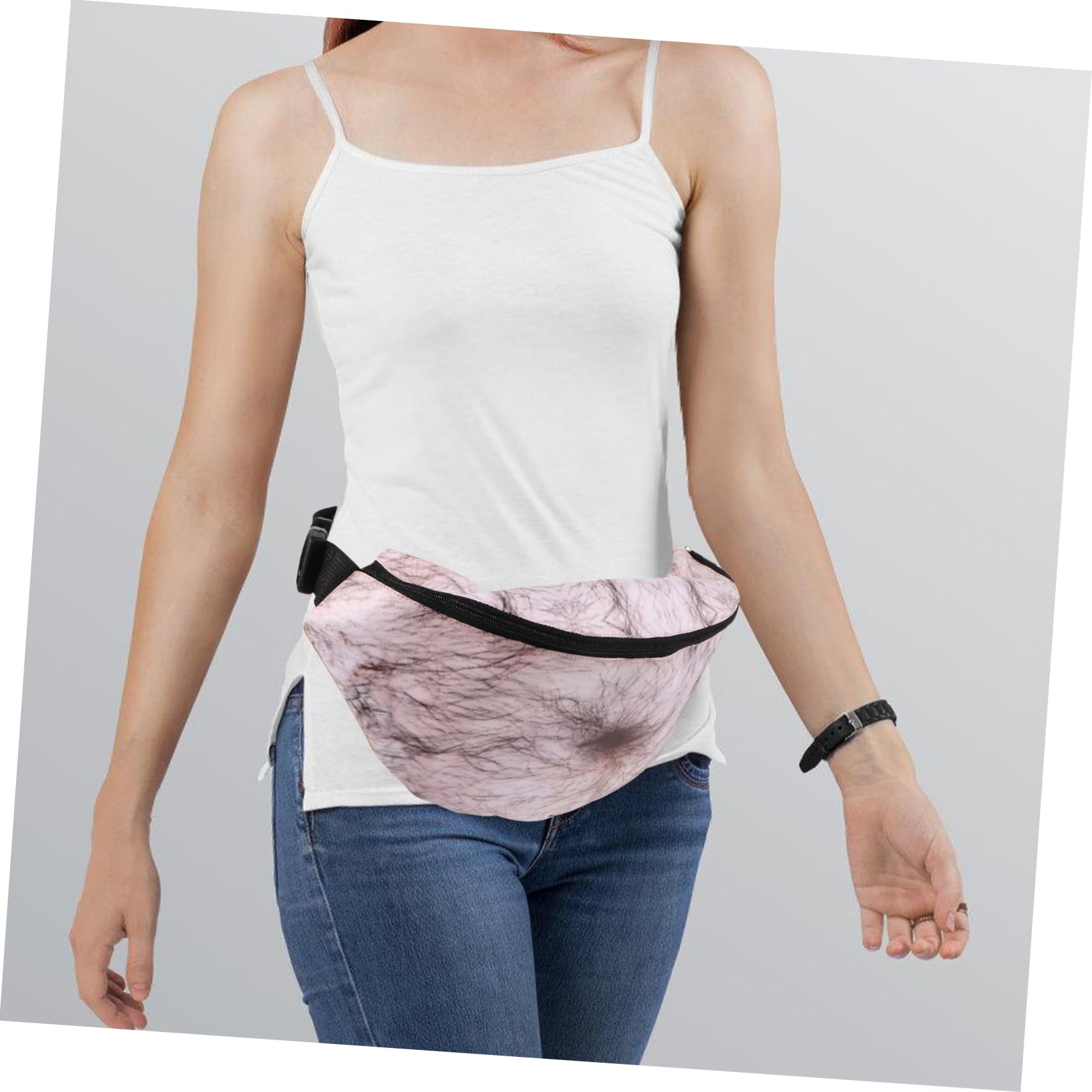 VANZACK Riñonera De Viaje con Bolsillo para Dinero 3 Unidades Antirrobo para Hombre Y Mujer