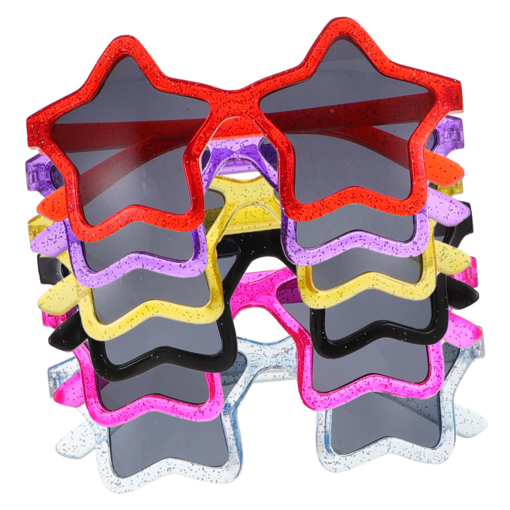 Ausgefallene Brille Stern Sonnenbrille Große Mode Sonnenbrille Große Kinder Hawaiianische Party Kinderbrille Sternförmige Brille Sternförmige