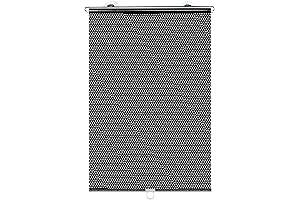 No-Drilling Window Blind with Secure Suction Cups