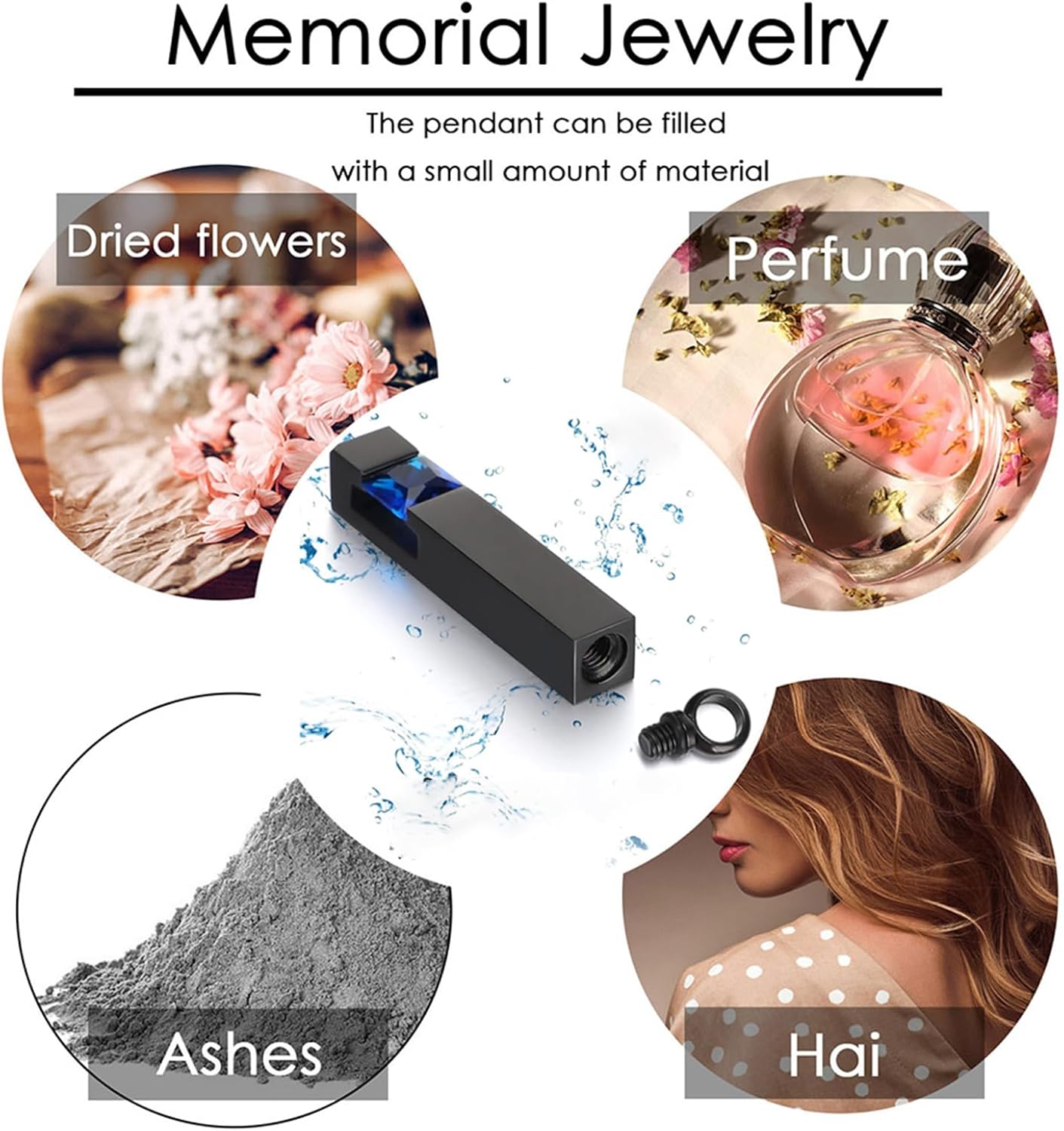 6 Pieces Tree of Life Cremation Urn Set for Ashes Sharing Urns for Human Waterproof Cremation Jewelry Urn Necklaces for Ashes for Women Men