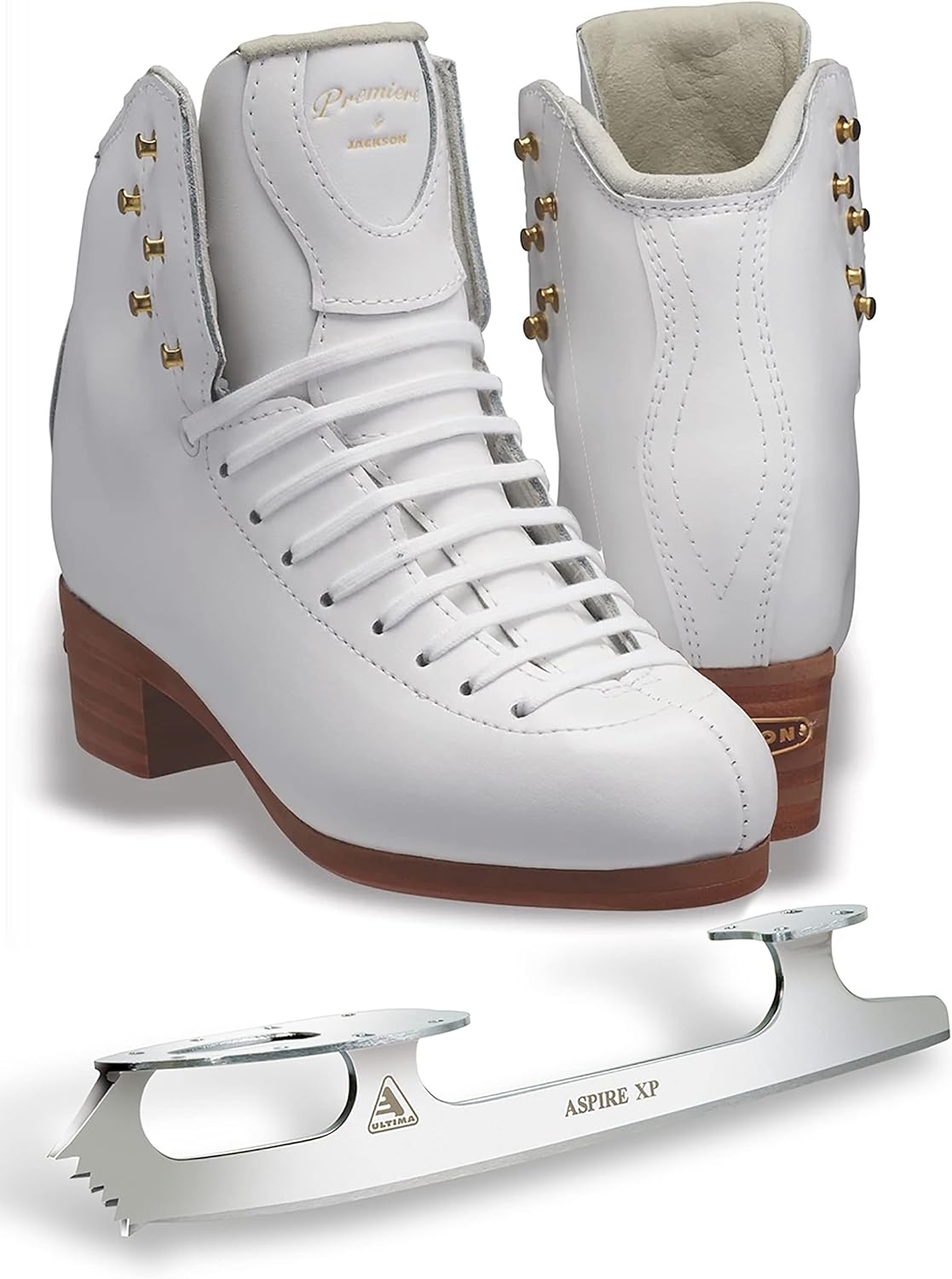 SKATE GURU Jackson Professional Figure Ice Skates