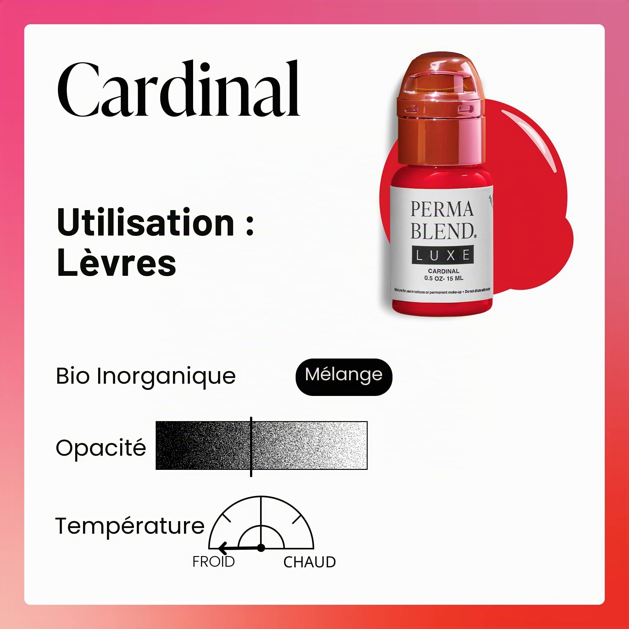 Perma Blend, Luxe Cardinal 1/2oz