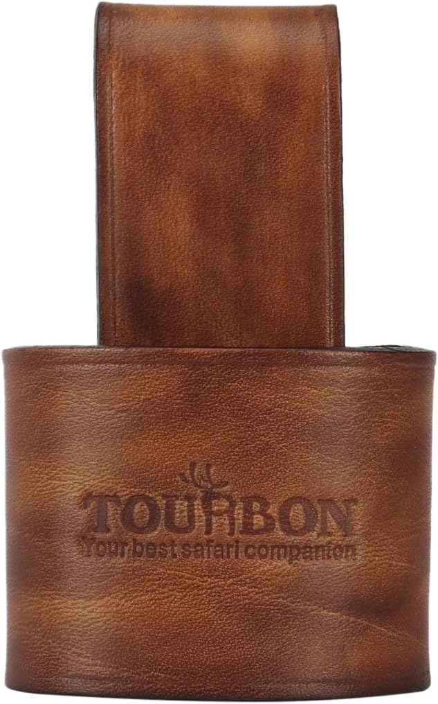 TOURBONLeather Axe Belt Loop Small Hammer Hatchet Carrier Holster Small