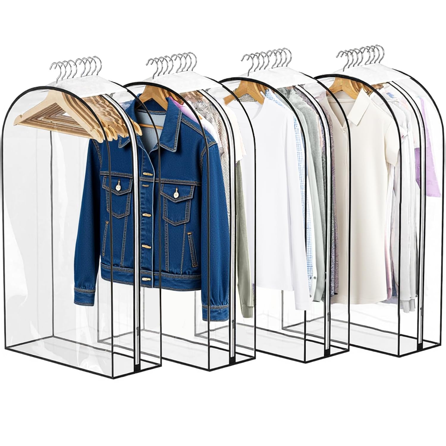 Lot De 2 Housses De Vêtements Imperméables Et Respirantes