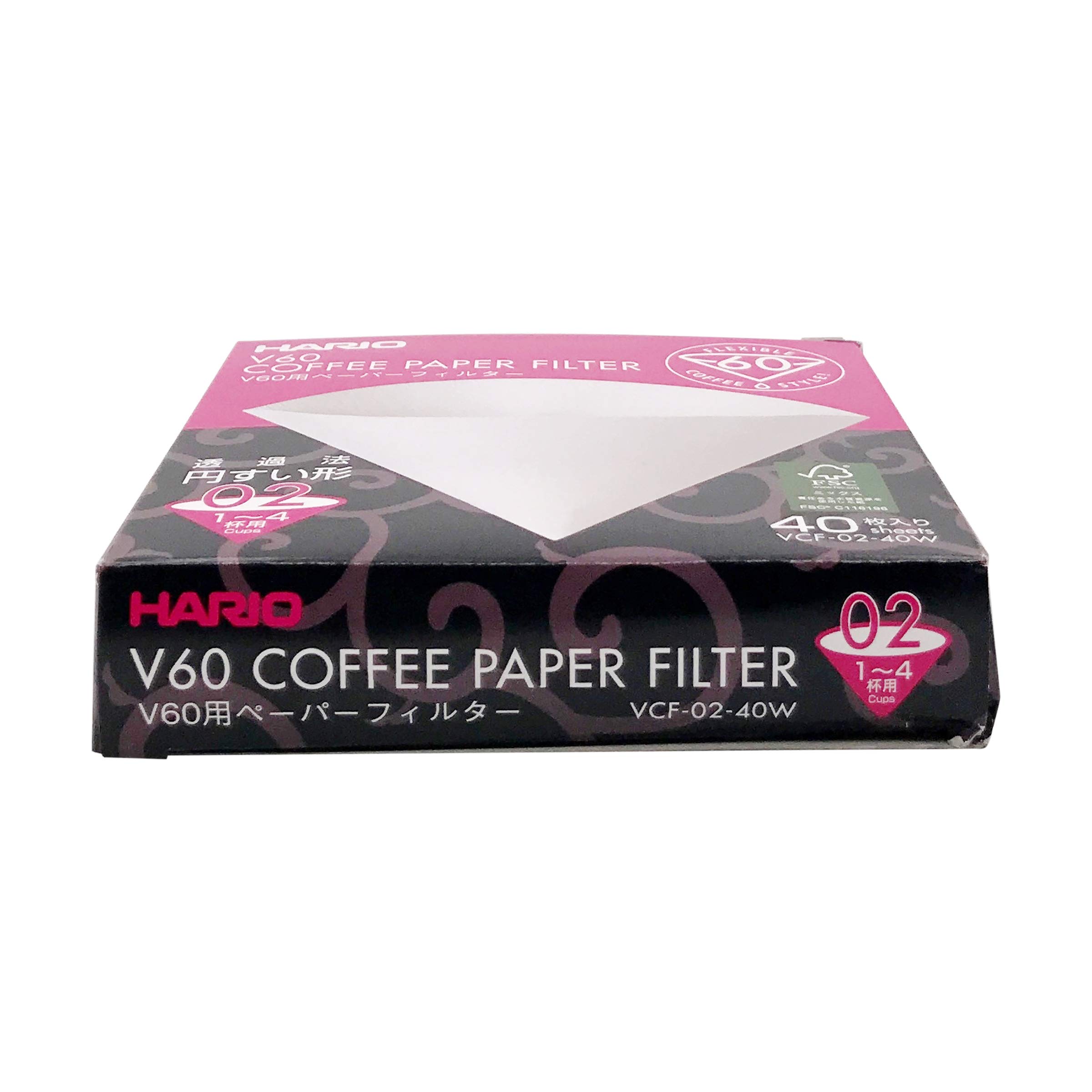 Hario V60 Filters - 40 Count -4 Hario V60 Filters - 40 Count -4