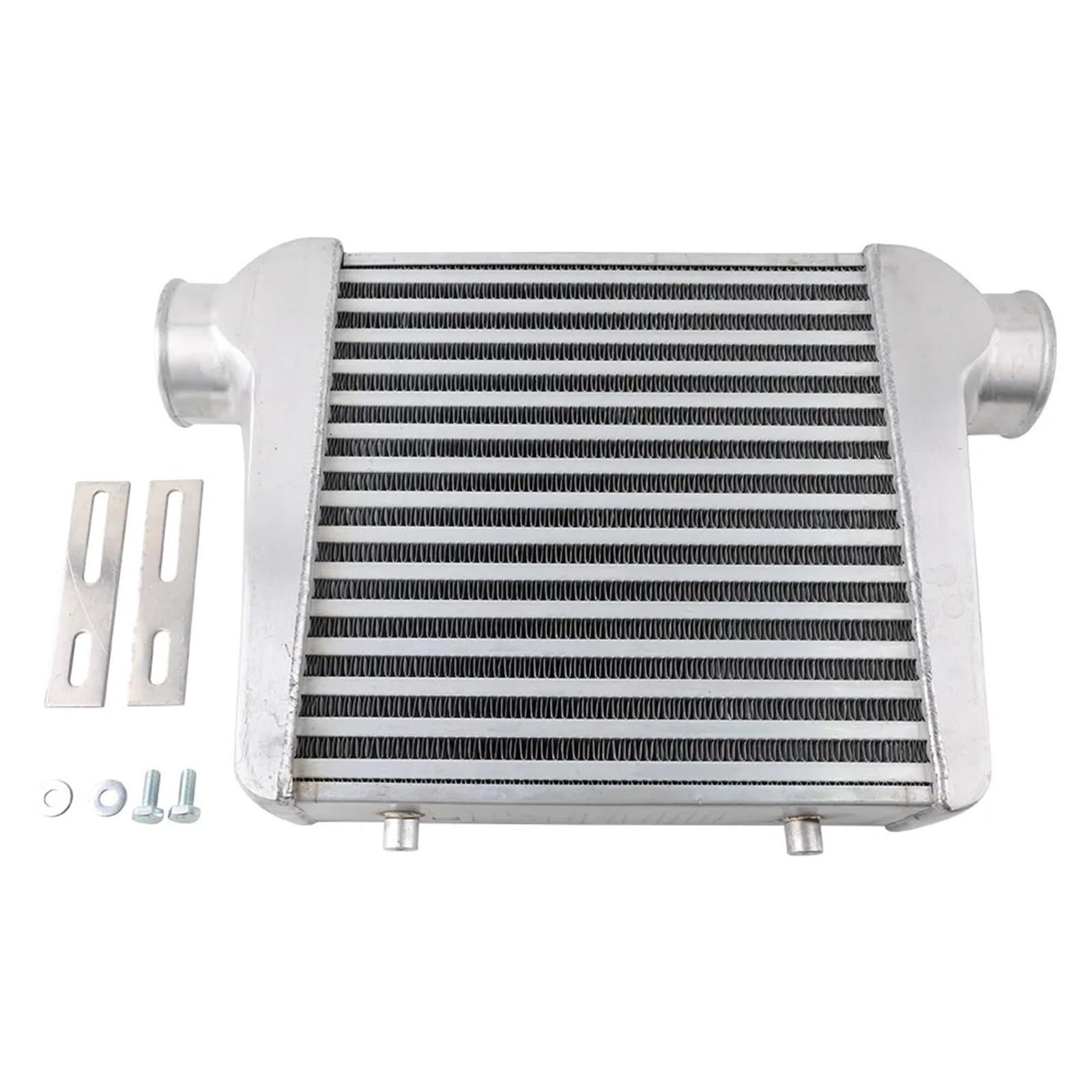 Cooled Intercooler Turbo Intercooler Kit Intercooler Universal 280x300x76mm Aluminum Cold Air Intake Radiator 3inch Inlet 76mm Outlet for Turbo Car
