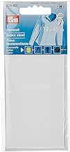Prym 12 x 45 cm coton feuille de réparation, blanc