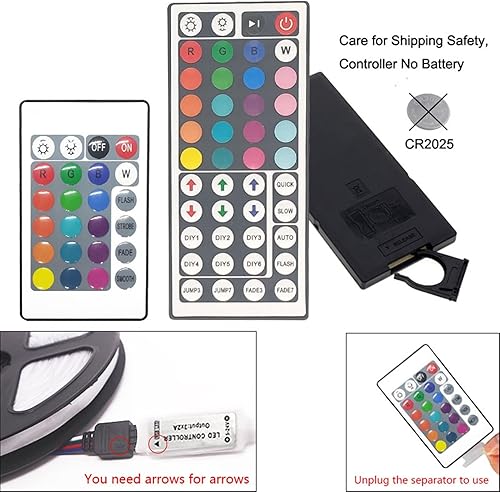 Miniatura 5 de LED Decoration Accessories 5M10M15M20M LED Strip Light Music Bluetooth Smart 5050 Luces LED RGB DC12V Waterproof LED Lights Holiday Decoration