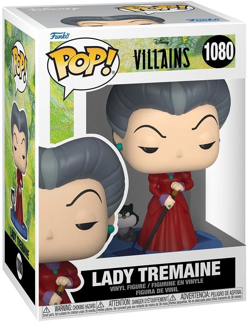 Pop! Disney: Villains - Lady Tremaine - Disney Villains - Collectable Vinyl Figure - Gift Idea - Official Merchandise - Toys for Kids & Adults - Movies Fans - Model Figure for Collectors