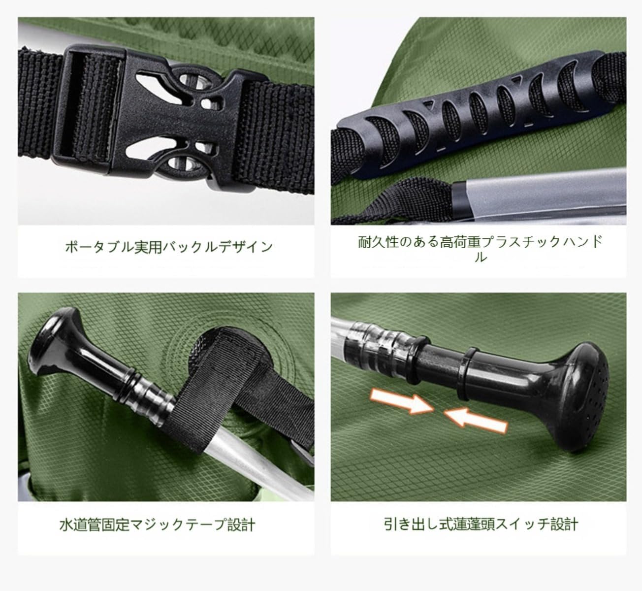 大人用携帯トイレ,防水 ハイキング用 ポータブルトイレ - 耐荷重150kg