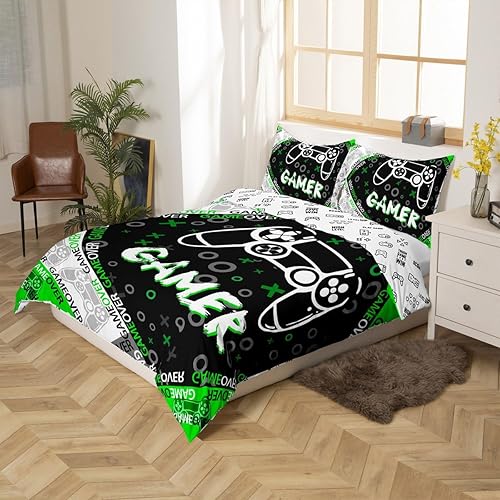 Vista 176 de Feelyou Juego de funda de edredón de vaca lechera, rosa y blanco, con estampado de fresa, vaca, para niños, adultos, kawaii, niñas, funda de edredón