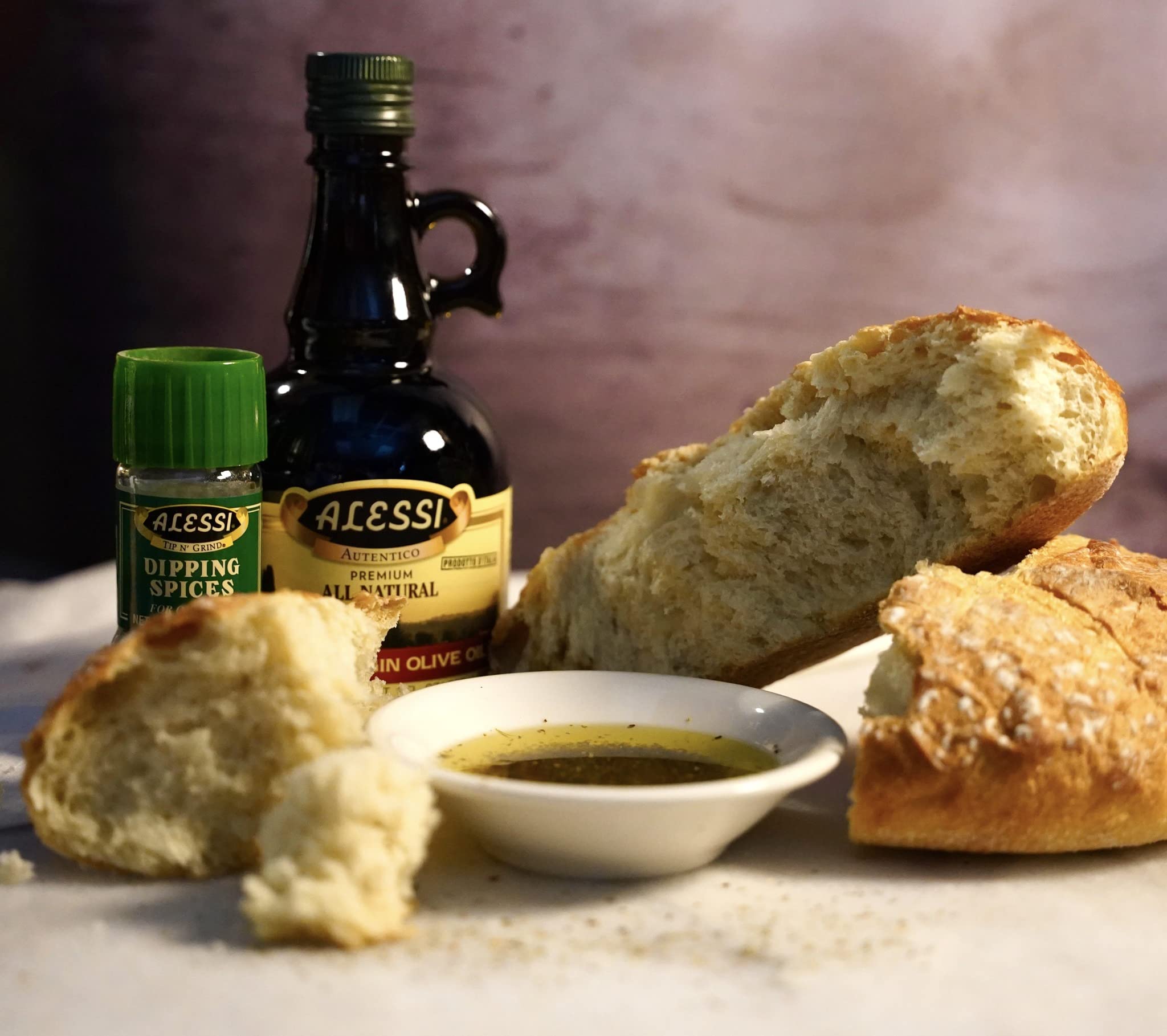 Alessi Garlic / 0.76 Ounce (Pack of 6) / 6 Italian Seasoning