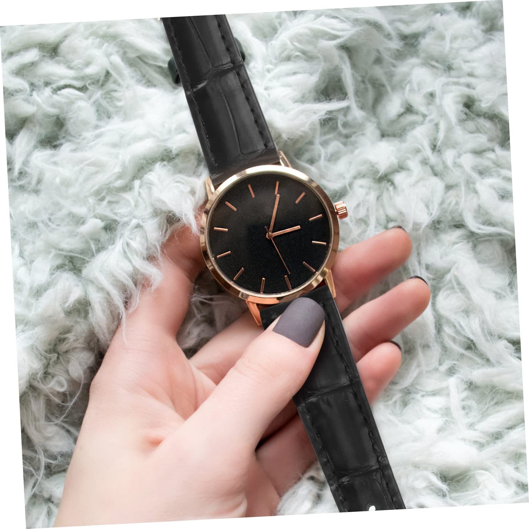 LIFKOME ver accesorios bandas de reloj inteligentes correas de reloj relojes de hombre correa rejoj correa watch correa ajustable para reloj correa para reloj Acero inoxidable Black
