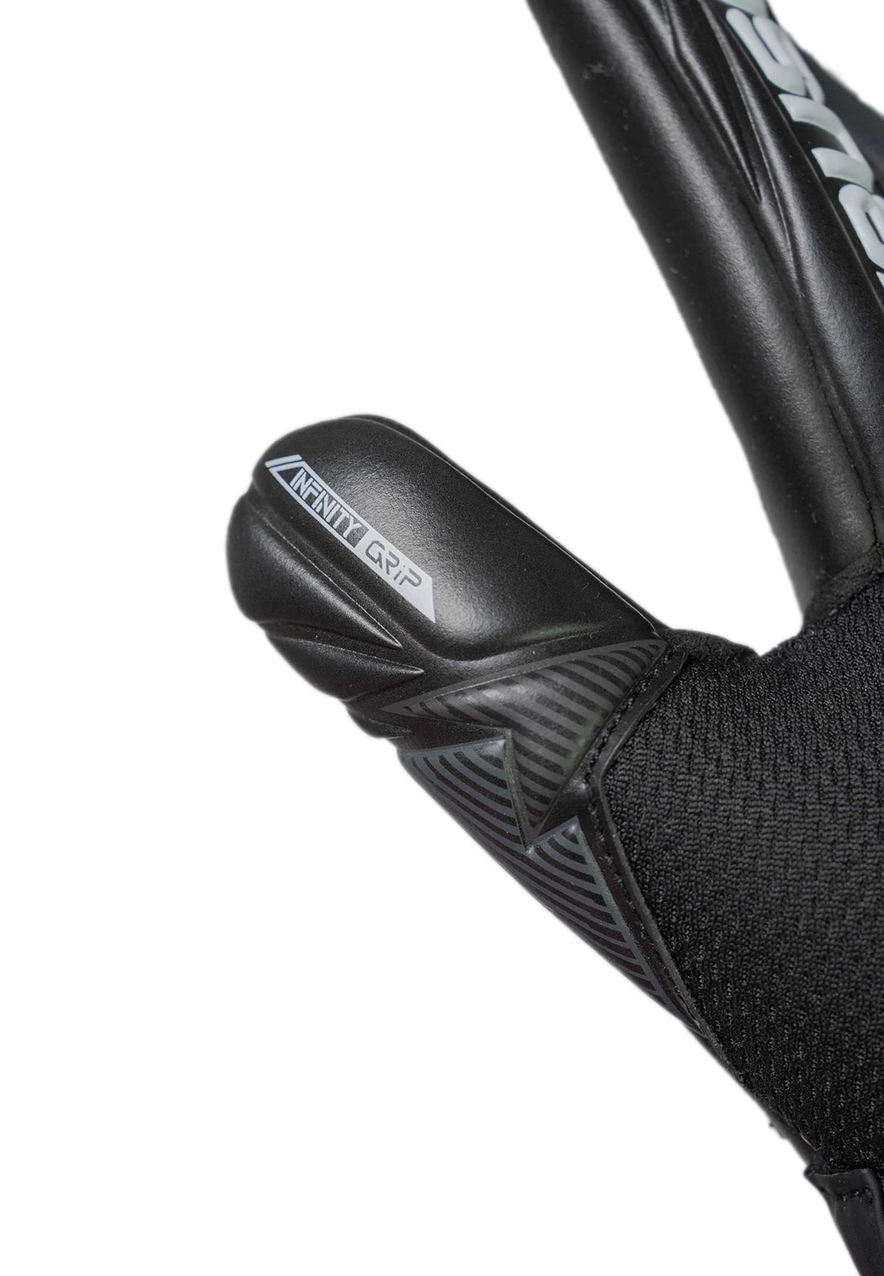 Reusch Guantes de Portero para niños y jóvenes, Agarre fiable, Transpirables, para Entrenamiento y Juego, césped Natural, césped Artificial y Campo Duro, Talla 4 – 8, Atracto Infinity Evolution NC