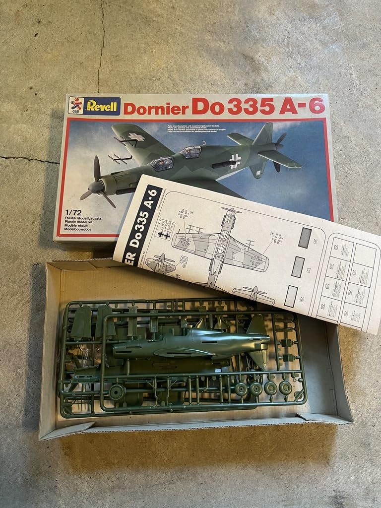 Amazon | 未組立Revellレベル Dornier Do335 A-6 No 4152 172 Amazon | 未組立Revellレベル Dornier Do335 A-6 No 4152 172
