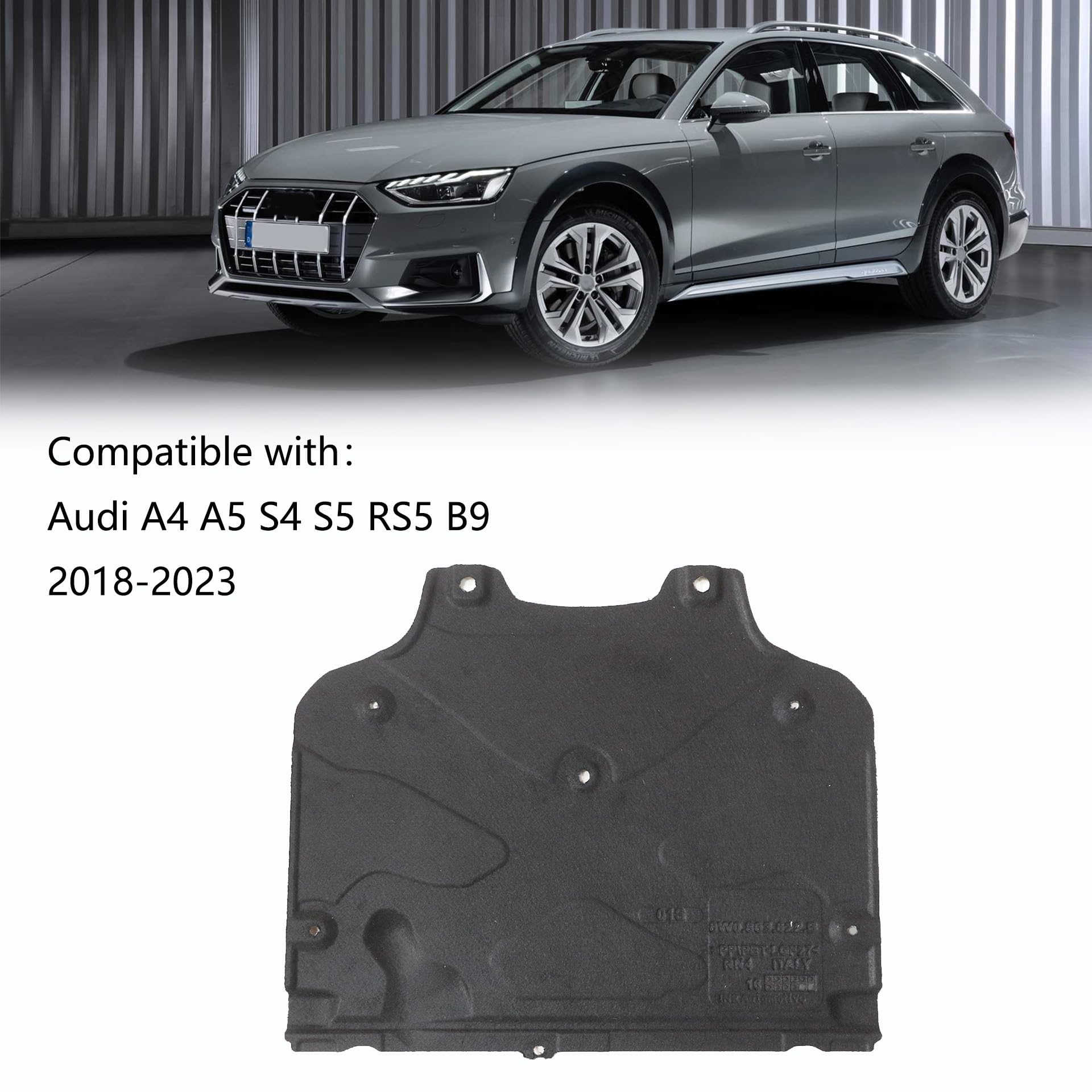 GXARTS Engine Under Splash Shield Cover 8W0863822B Compatible with