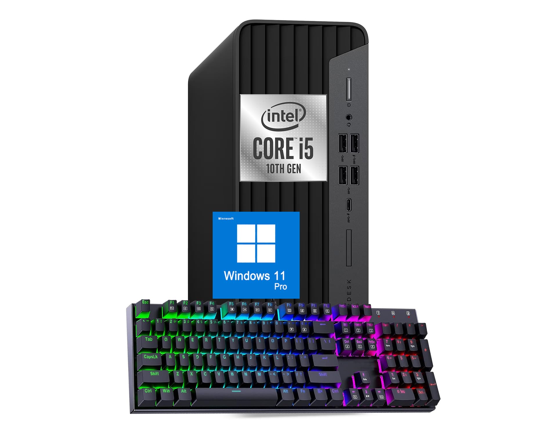 HP ProDesk PC Win 11Pro　 8G_ SSD_500GB HP ProDesk 600 G6 SFF Desktop, Windows 11 Pro Computer PC, Intel