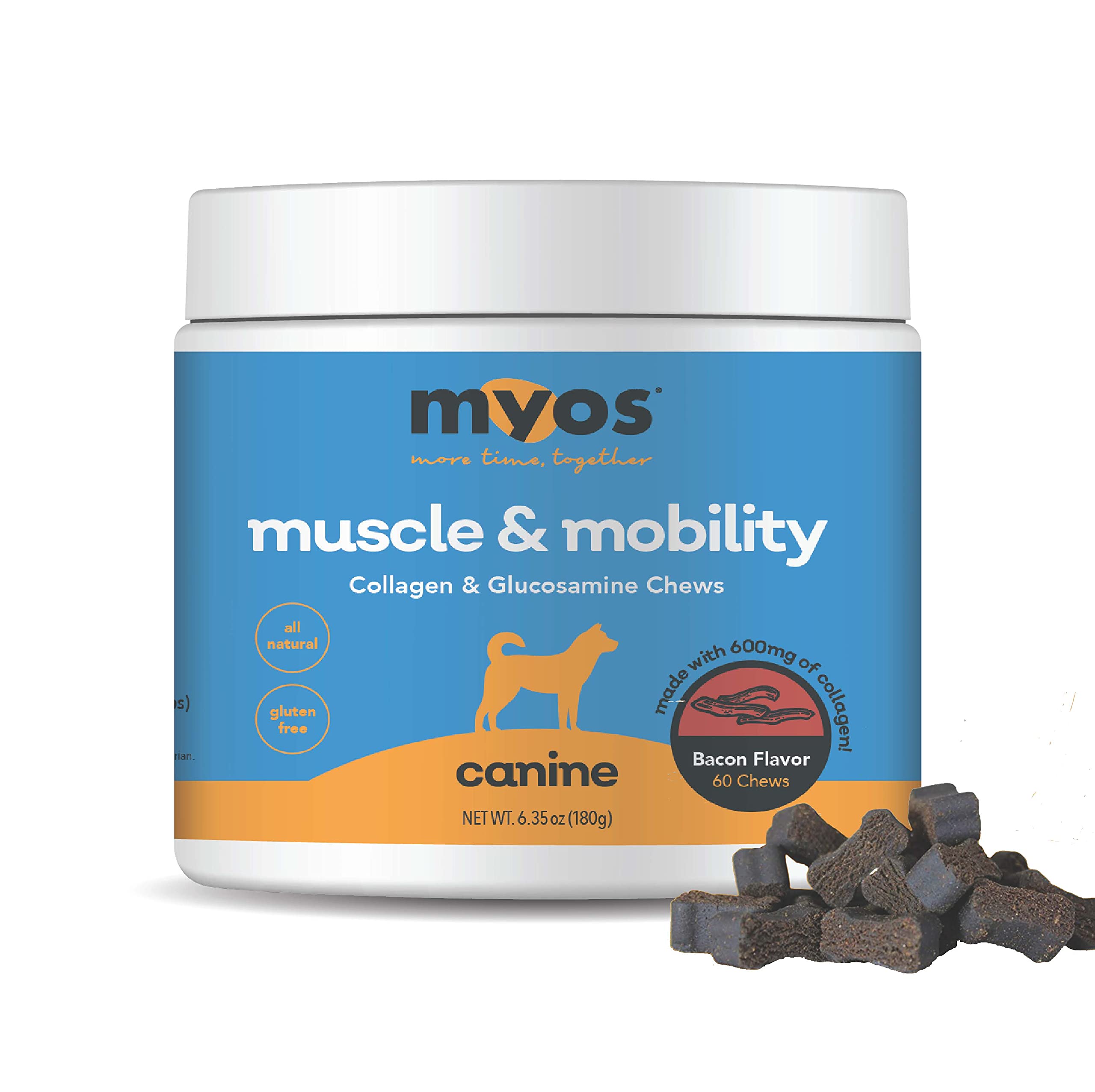 Buy MYOS Canine Muscle & Mobility Chews Natural Collagen