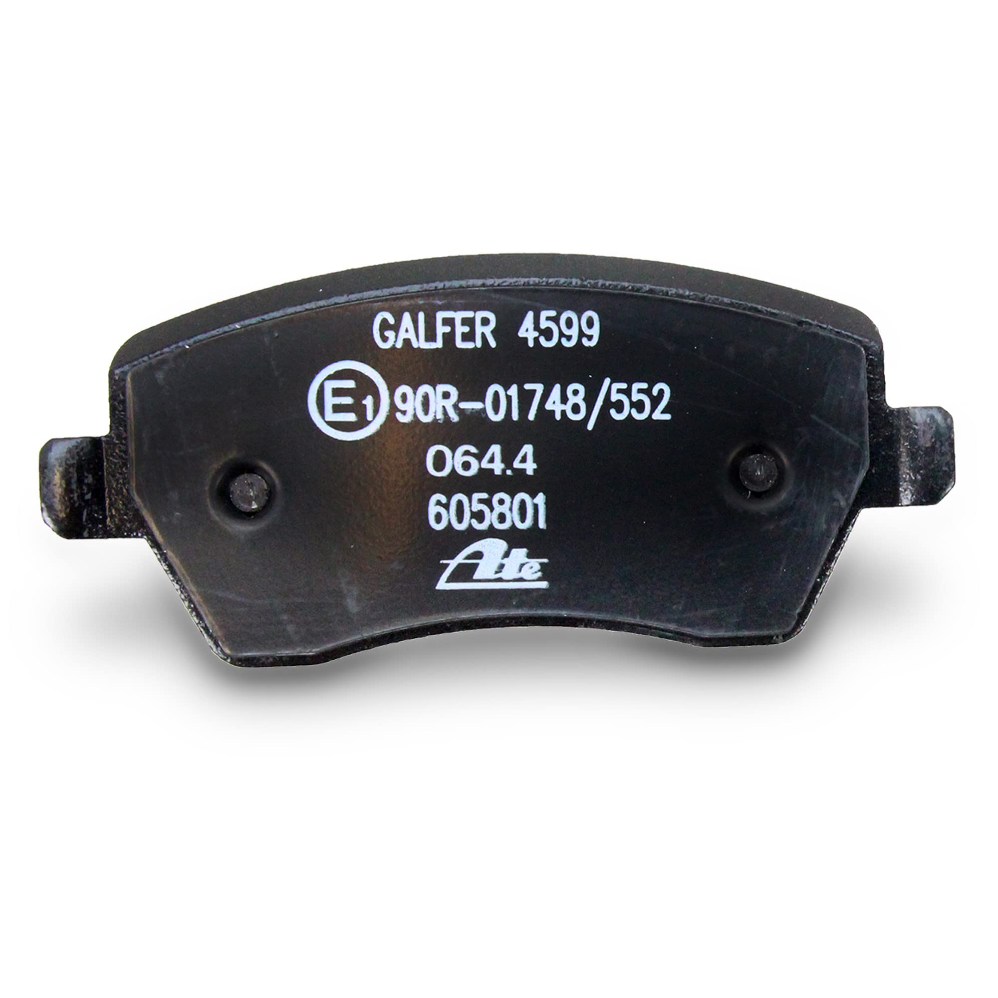 ATE Bremsenset Vorderachse inkl. Bremsscheiben vorne Ø 260 mm belüftet und | Kompatibel mit: NISSAN MICRA C+C III, MICRA III
