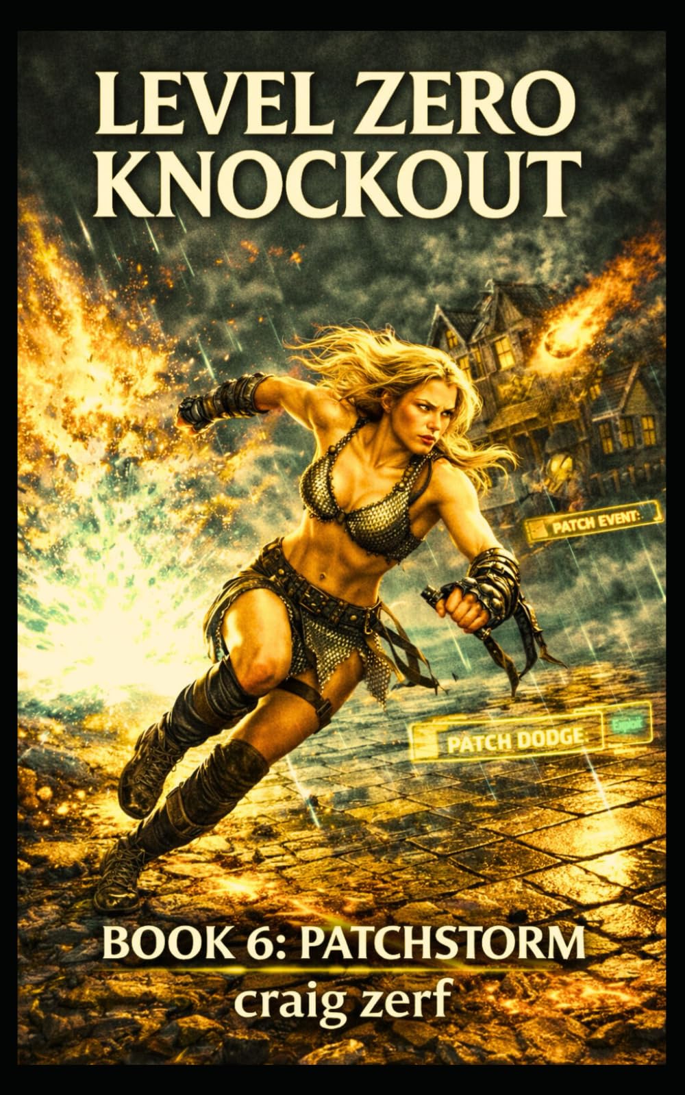 Level Zero Knockout – Book 6: PATCHSTORM: A LitRPG dungeon brawler with a level-zero, overpowered, punch-everything heroine