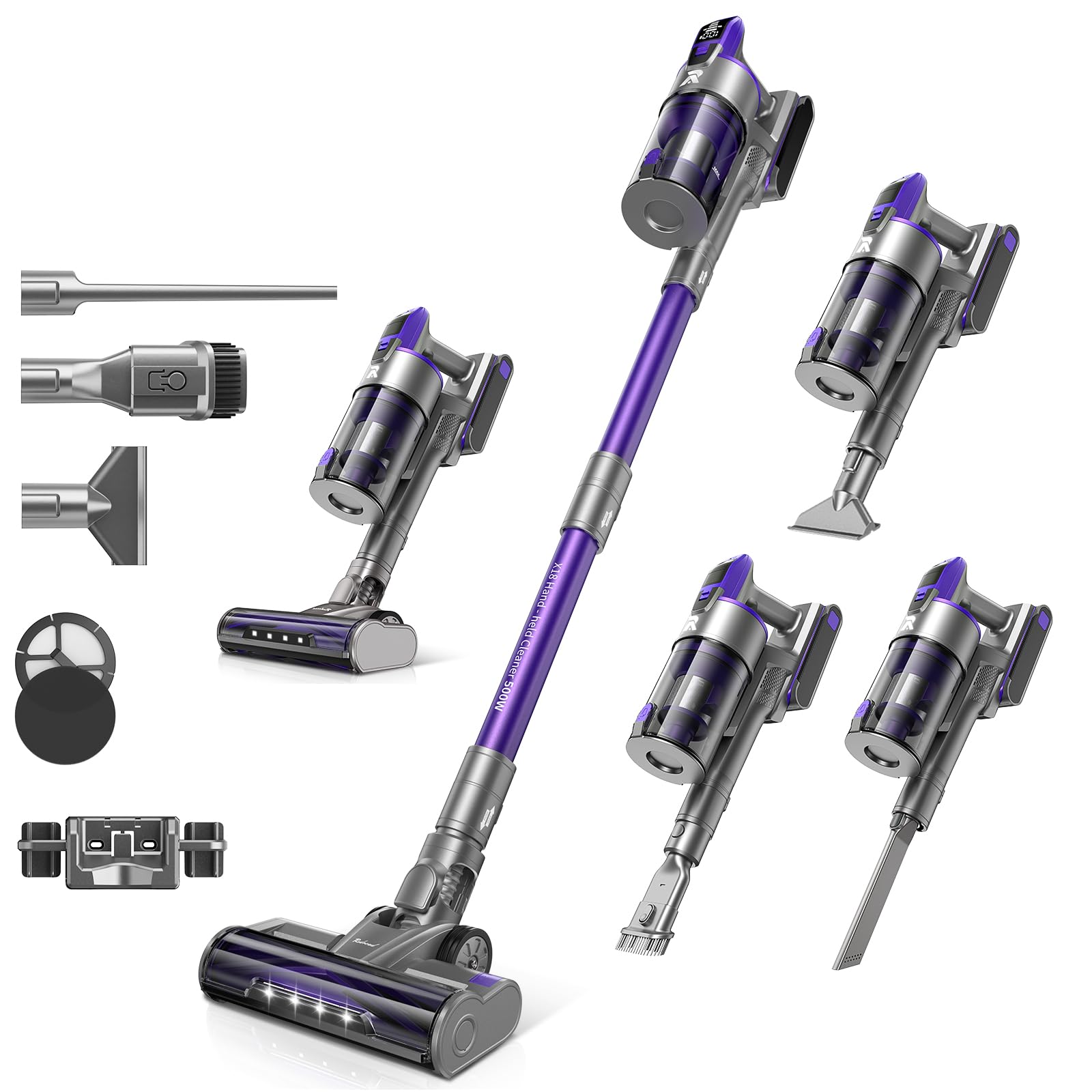 Redroad X18 Cordless Vacuum Cleaner assembled