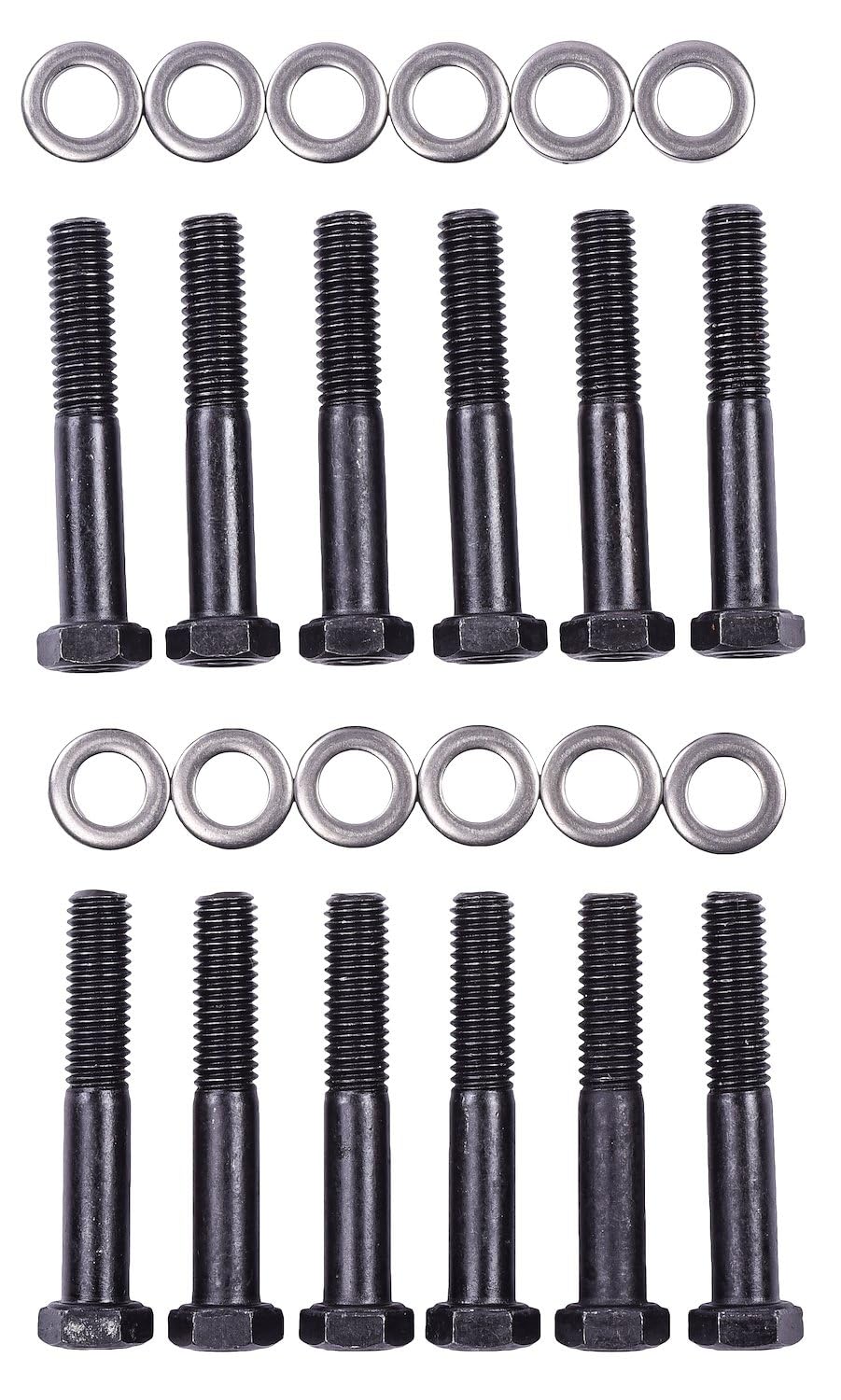 JEGS 90636 Exhaust Manifold Bolt Kit 1967-1978 Small Block Chevy Engines Size: 3