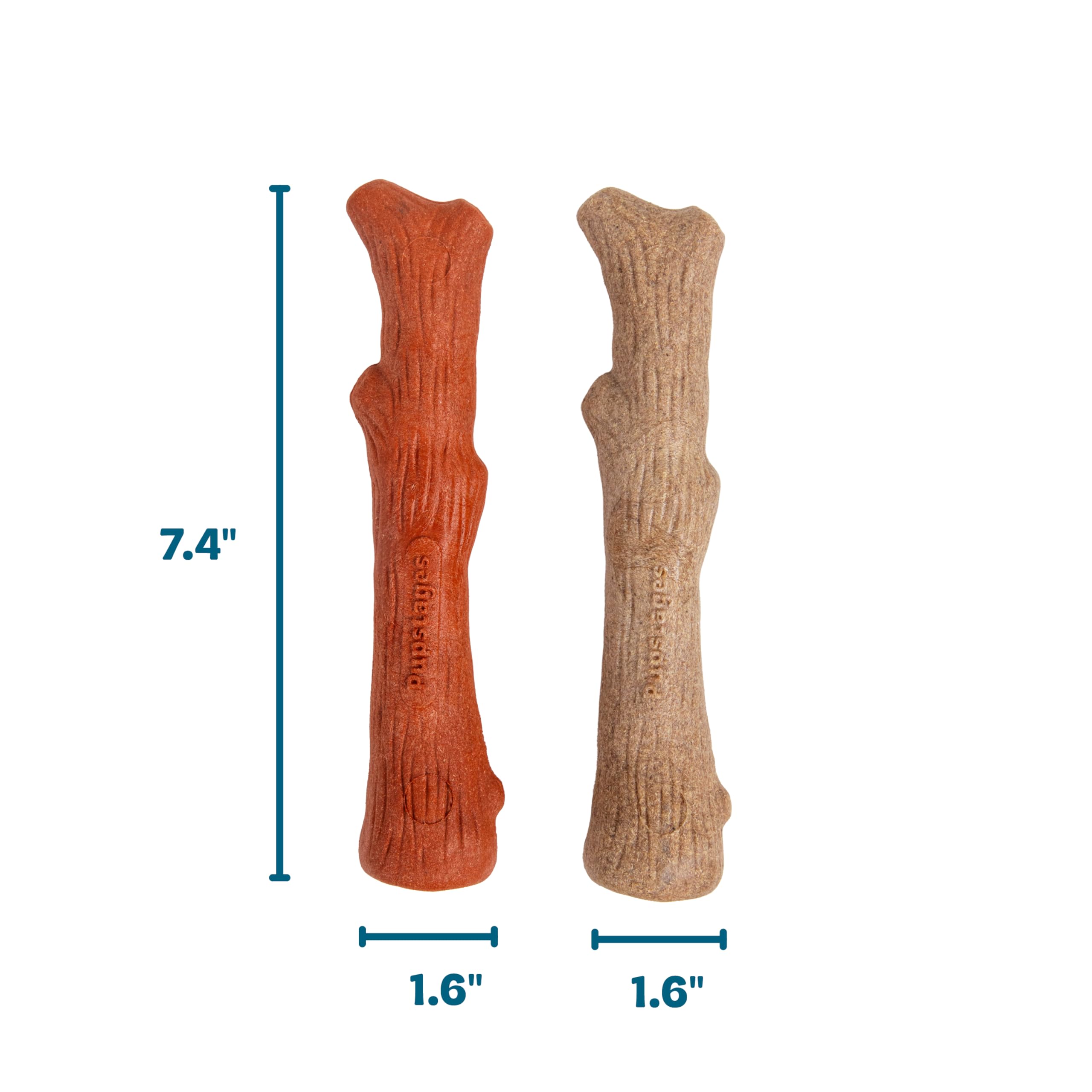 Petstages NewHide - Juguete Alternativo para Masticar para Perros, Grande