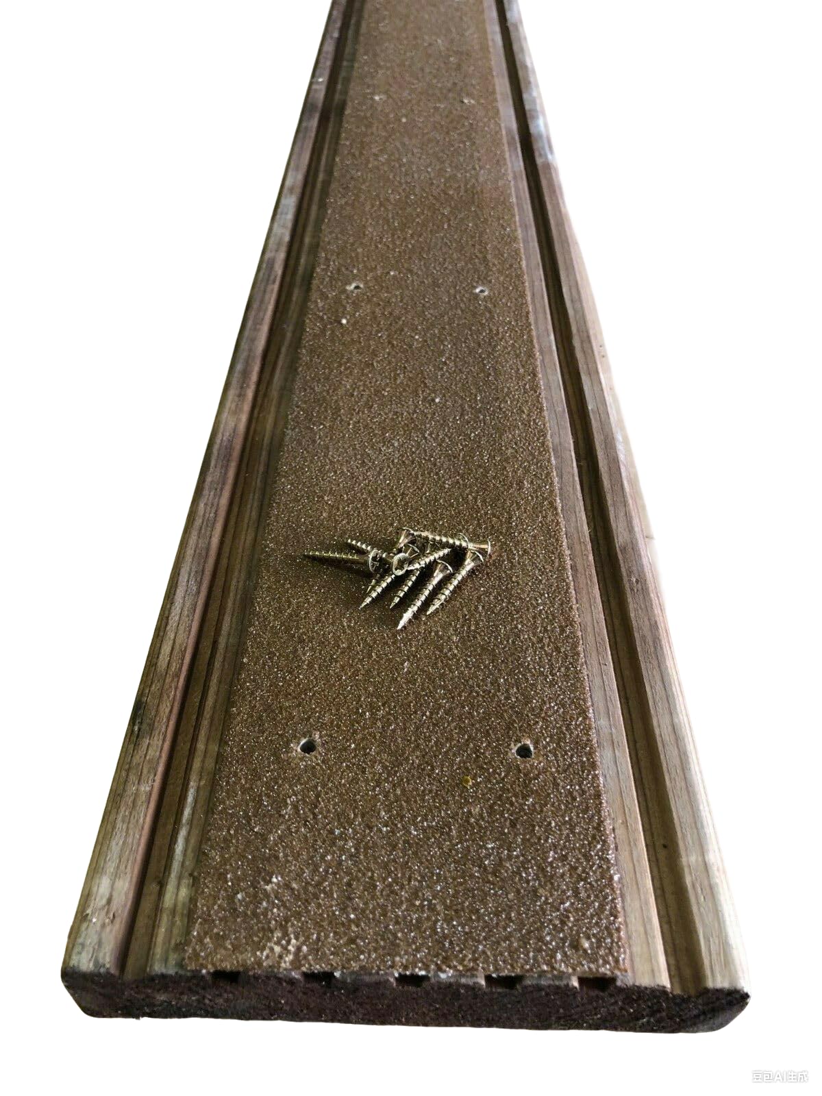 90mm Width Anti Slip Decking Strips GRP Heavy Duty 600mm 1000mm 1200mm (Brown, 1200mm)