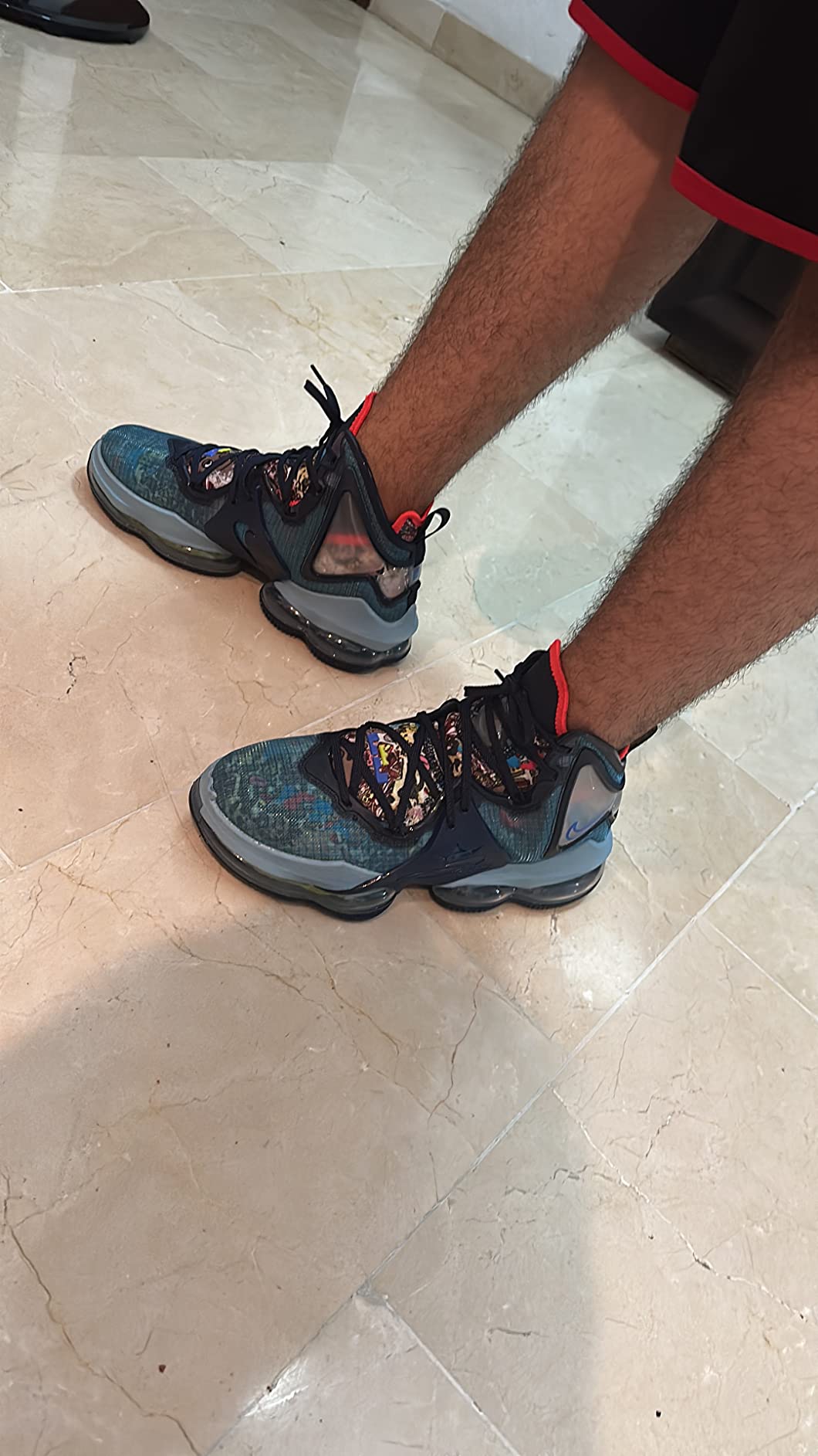 28/mo Finance Nike Mens Lebron XIX 19 "Space Jam Basketball Shoes