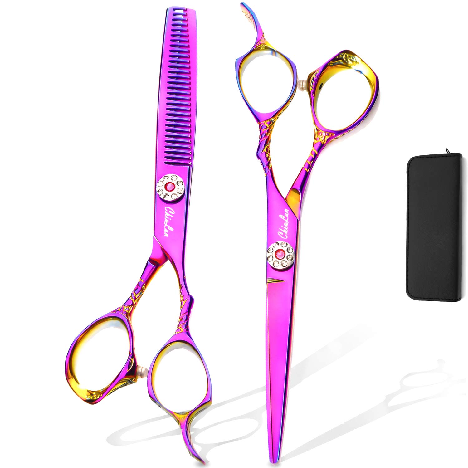 Buy Chiulan Hair Shears Set Professional Barber Scissors Hair Cutting