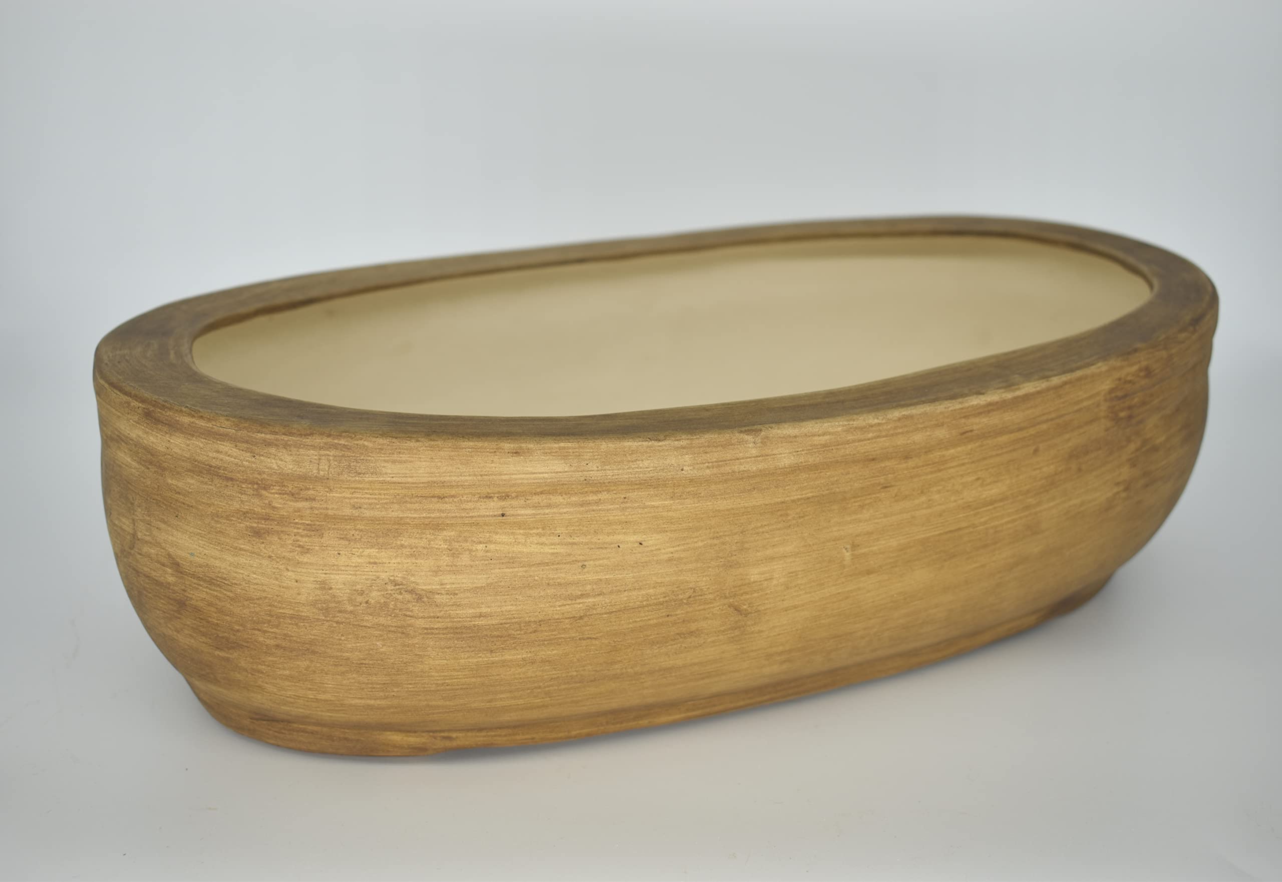 DivyaKriti Bonsai Oval Ceramic Pots for Plants, Planters for Indoor Plants, Flower Pots, Succulent Pot, Planters for Home Decor, Home Garden (Antique) (Antique) (B0B6JVC5YG) Amazon Price History, Amazon Price Tracker
